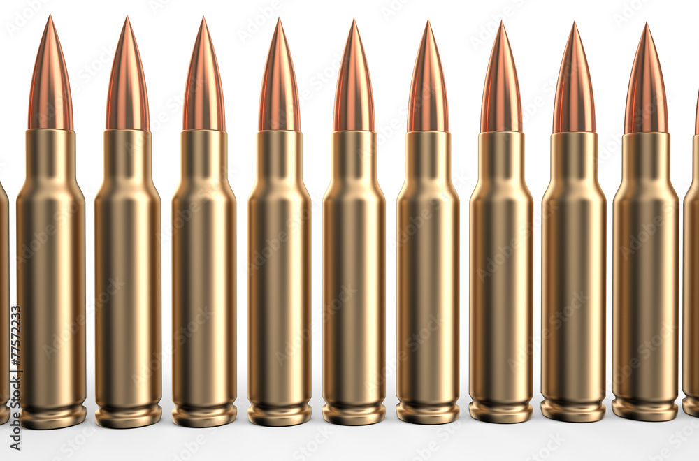 bullets in a row bullets in a row