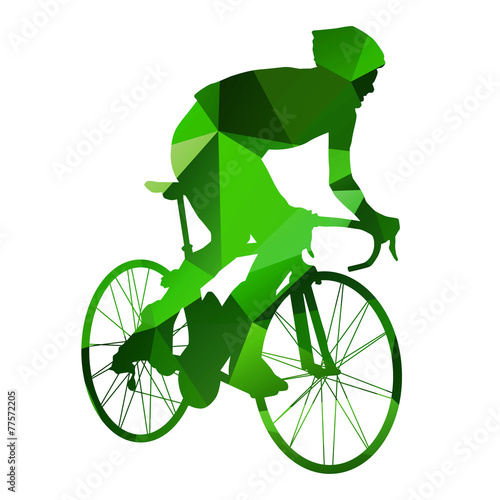 Abstract vector cyclist
