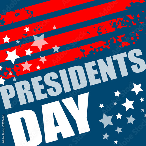 Presidents Day Vector Background