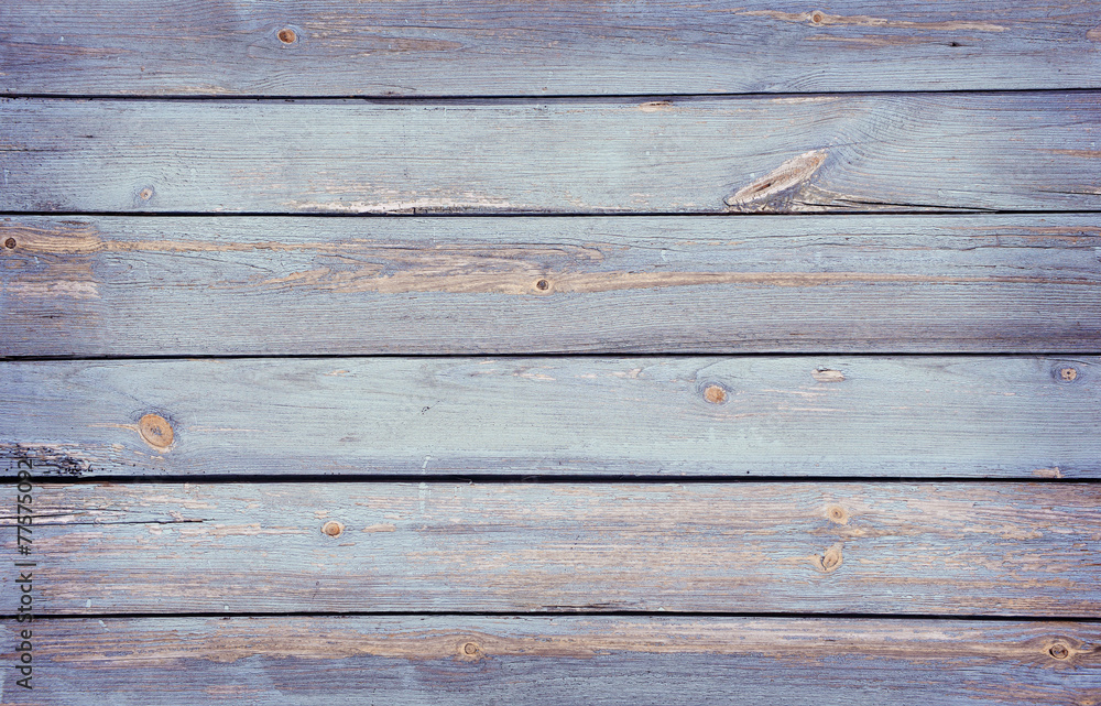 Fototapeta premium old blue wooden background
