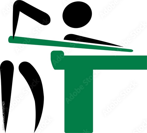 Billiards Pictogram