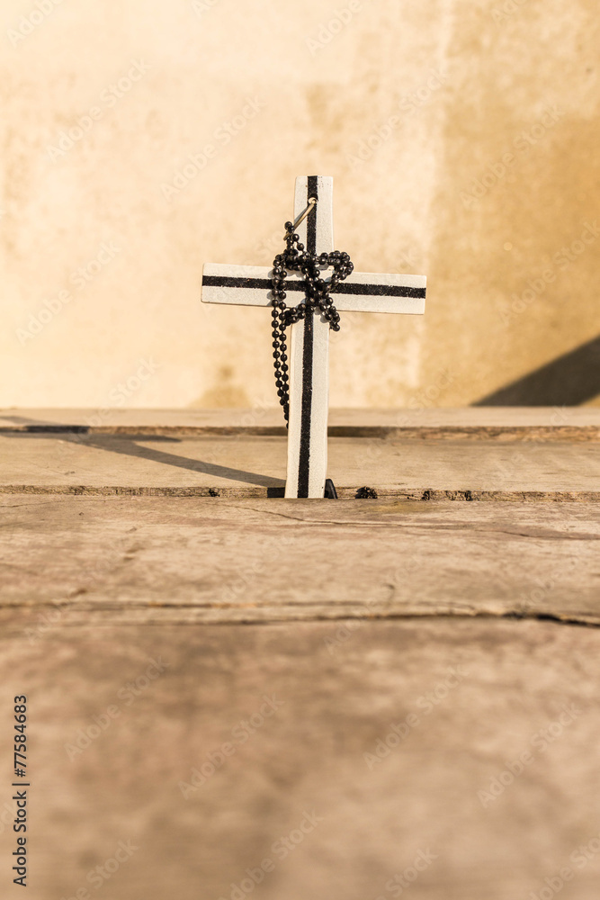 Cross with a chain