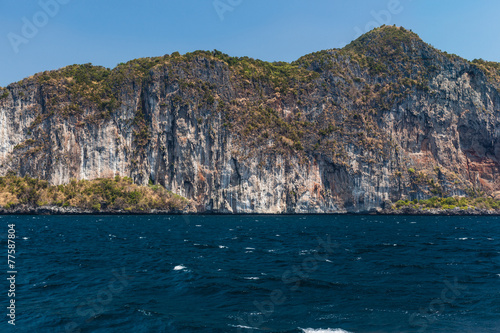 Tropical cliff