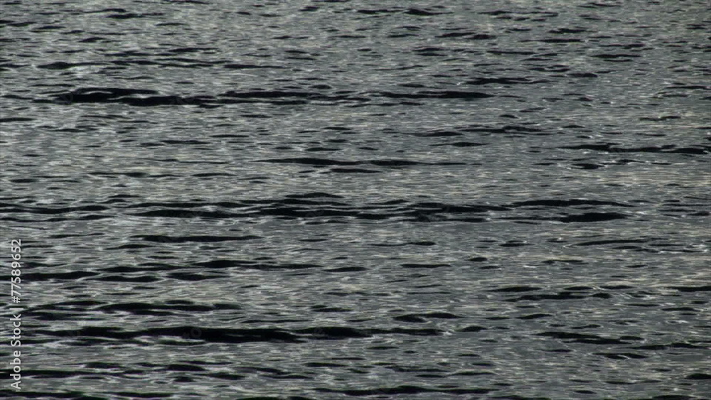 Amazing sparkling surface in the evening with changing focus Amazing sparkling surface in the evening with changing focus