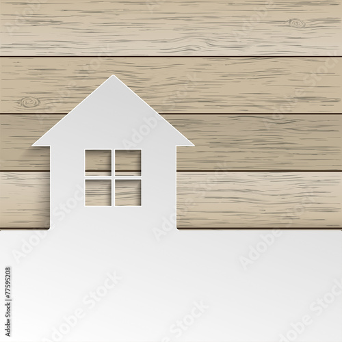 House Wood Cover