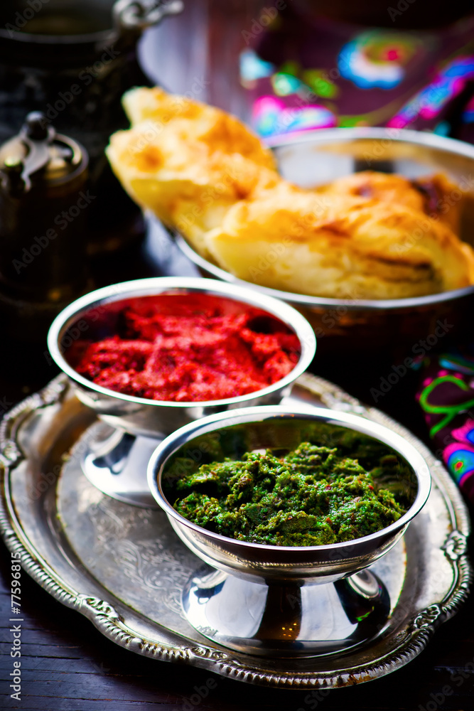 adjika sauce, traditional hot Caucasian sauce. adjika sauce, traditional hot Caucasian sauce.