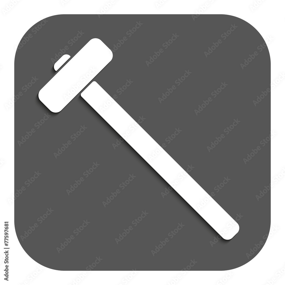 The sledgehammer icon. Sledgehammer symbol. The sledgehammer icon. Sledgehammer symbol.