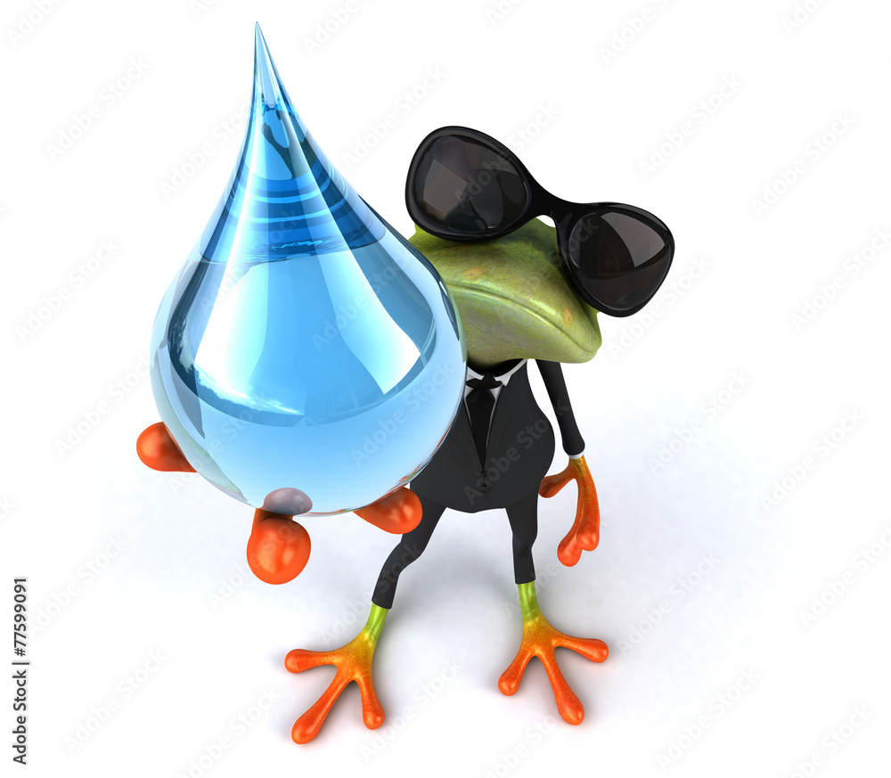 Obraz premium Fun frog