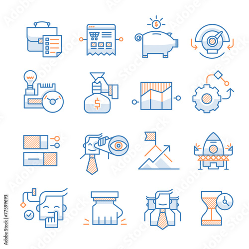 Business Startup Icons Collection