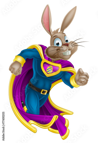 Easter Bunny Super Hero