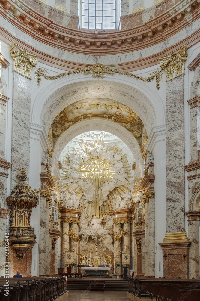 Karlskirche Wien Innen