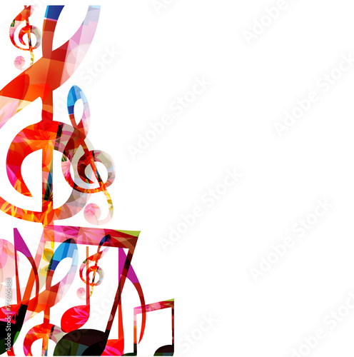 Abstract music background