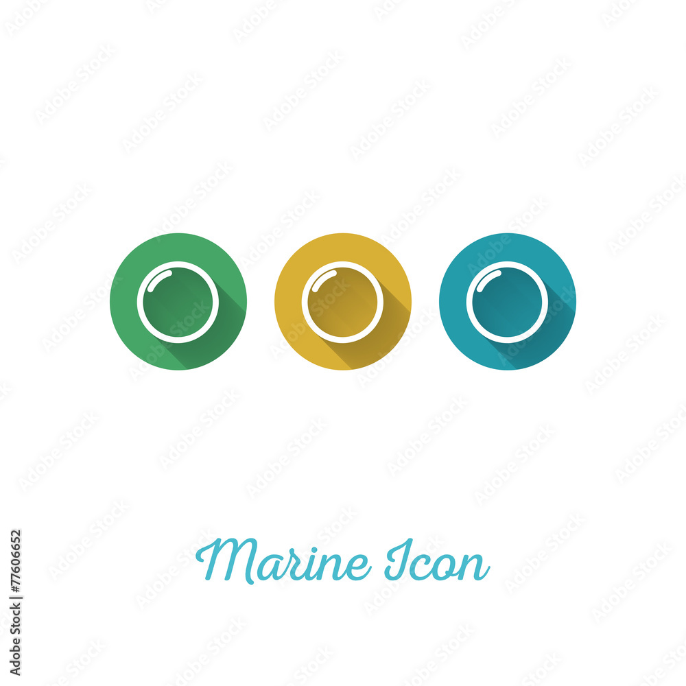 Air Bubble Flat Icon Air Bubble Flat Icon