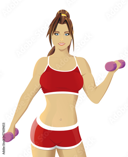 Fitness woman #2