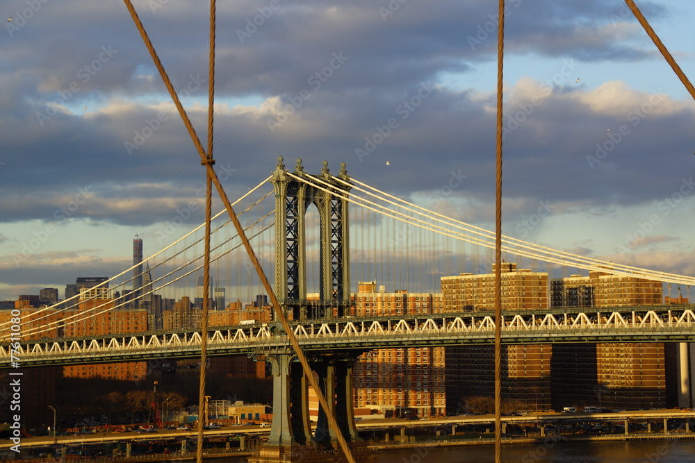 Obraz premium Ponte di Brooklyn