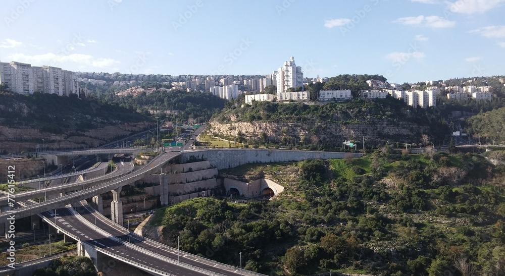 Вид из окна Хаифа Израиль
