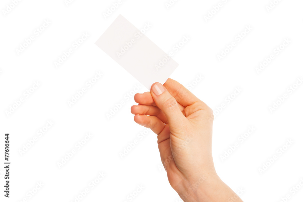 in hand blank sheet of white paper held diagonally in hand blank sheet of white paper held diagonally