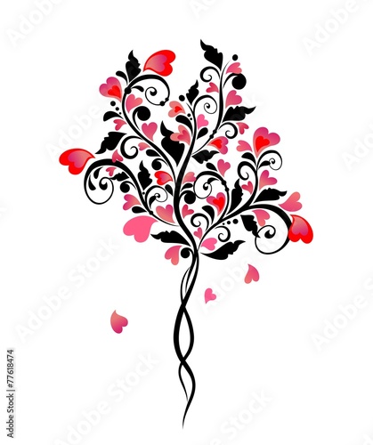 Decorative wedding tree