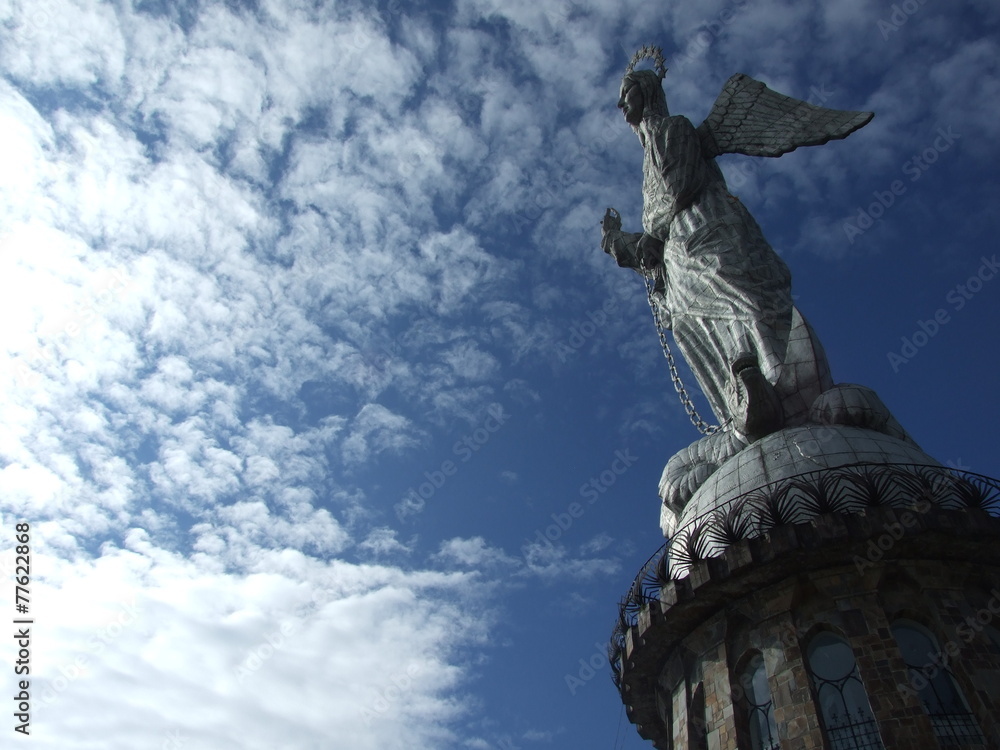 Fototapeta premium Monumento a la Virgen Maria