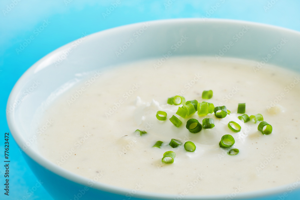 冷製ジャガイモのスープ　Vichyssoise soup