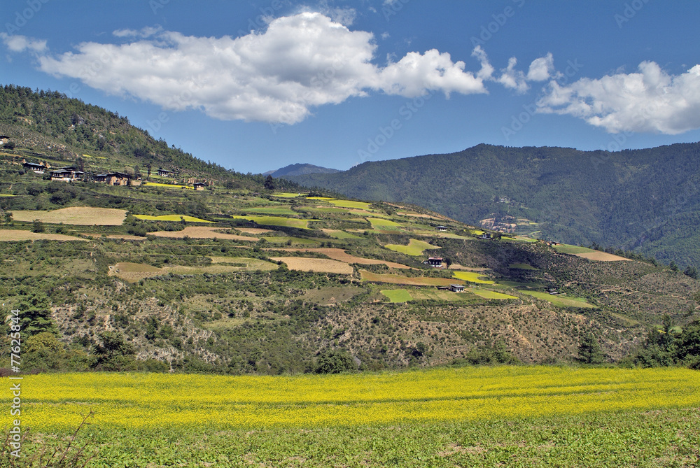 Obraz premium Bhutan, Haa,