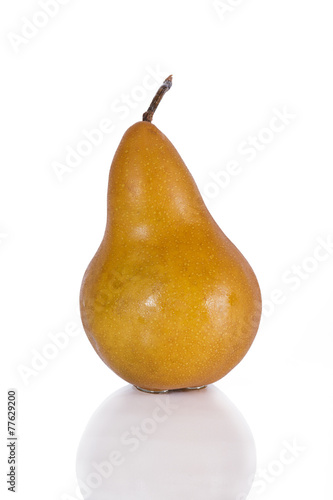 Brown pear