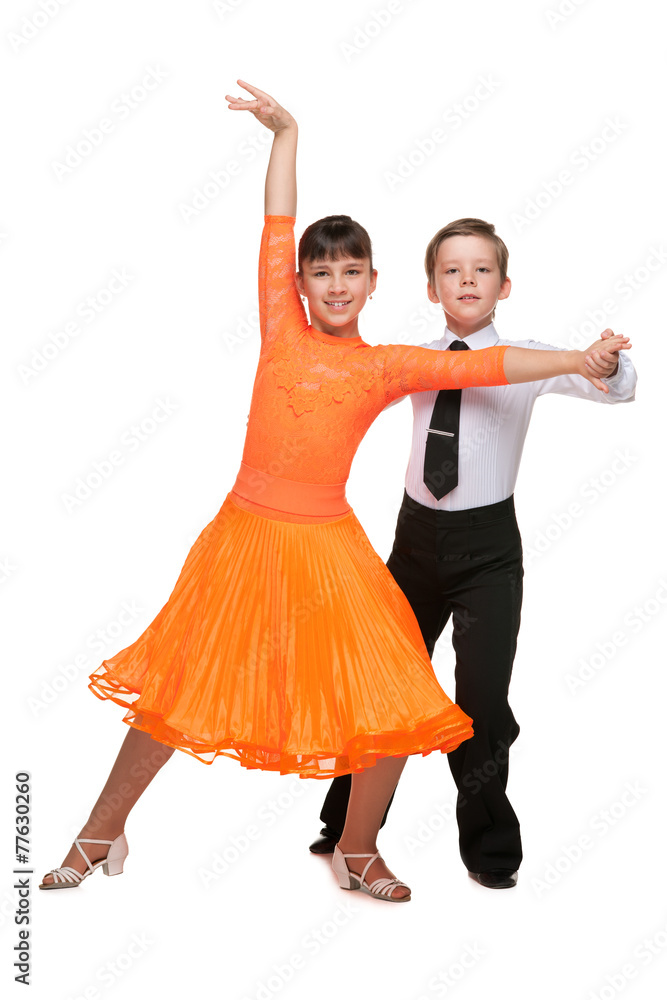 Dancing happy children Dancing happy children