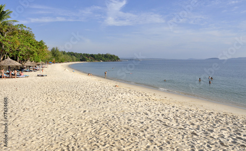 Cambogia. Sihanoukville,  Sokha beach