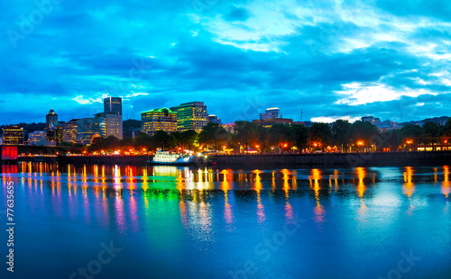 Downtown Portland cityscape