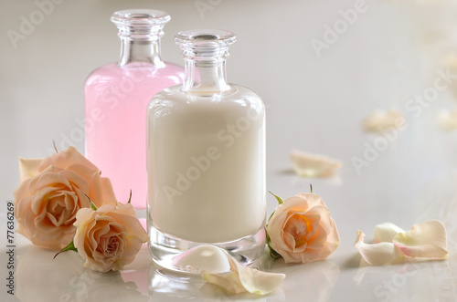 Cosmetic milk and toner