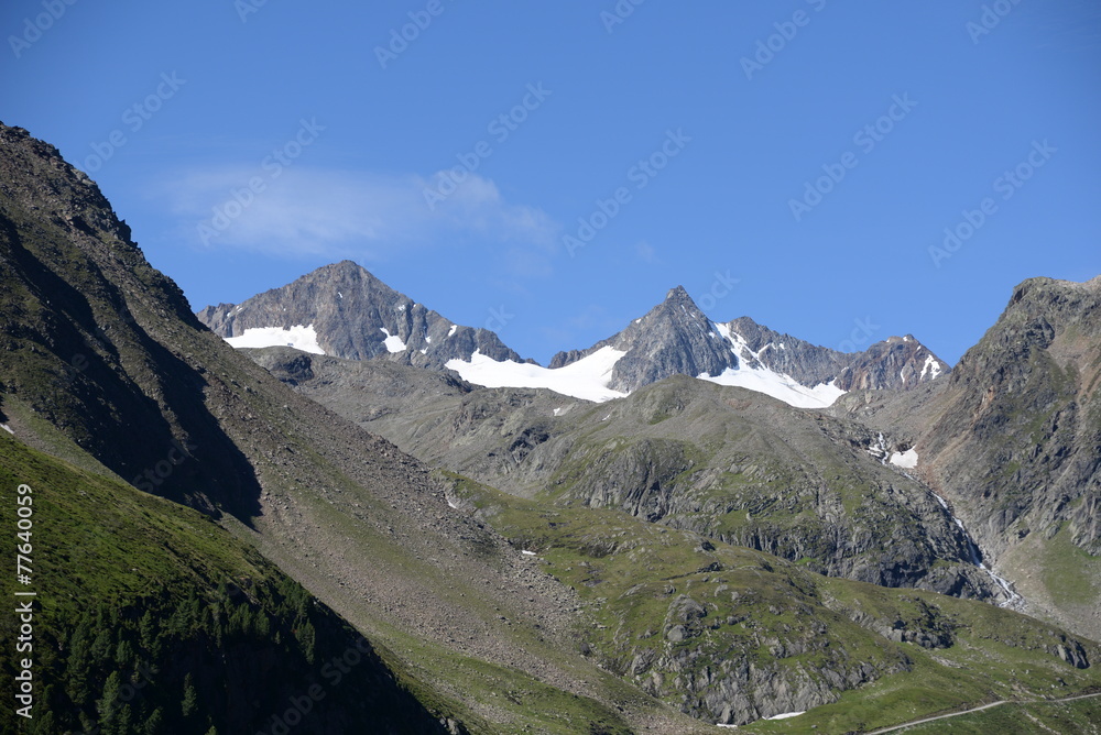 Stubaier Wildspitze und Östlicher Daunkogel