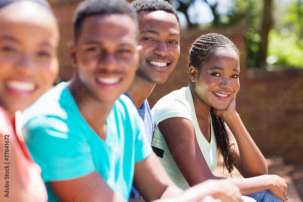 young afro american univeristy students young afro american univeristy students