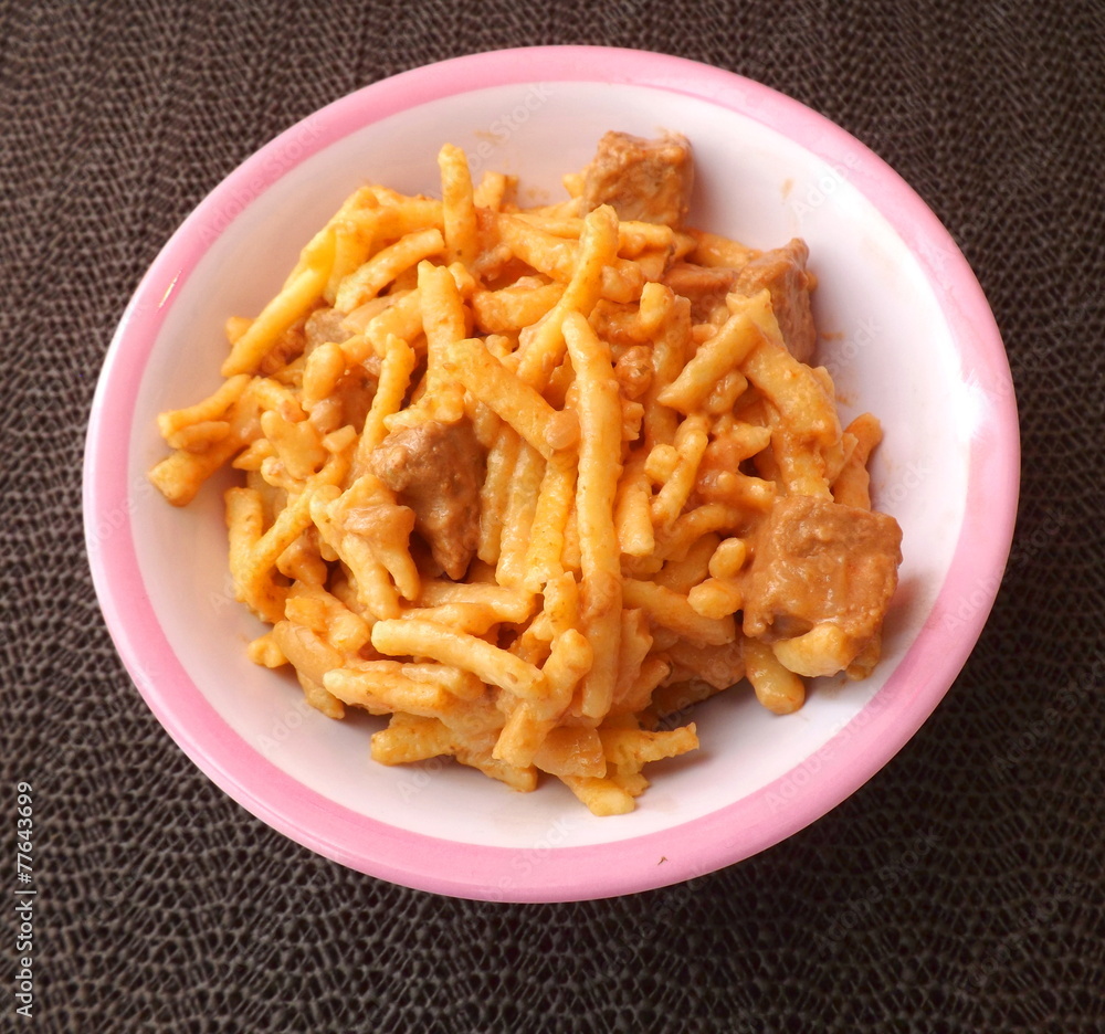 Geschnetzeltes mit spätzle Geschnetzeltes mit spätzle