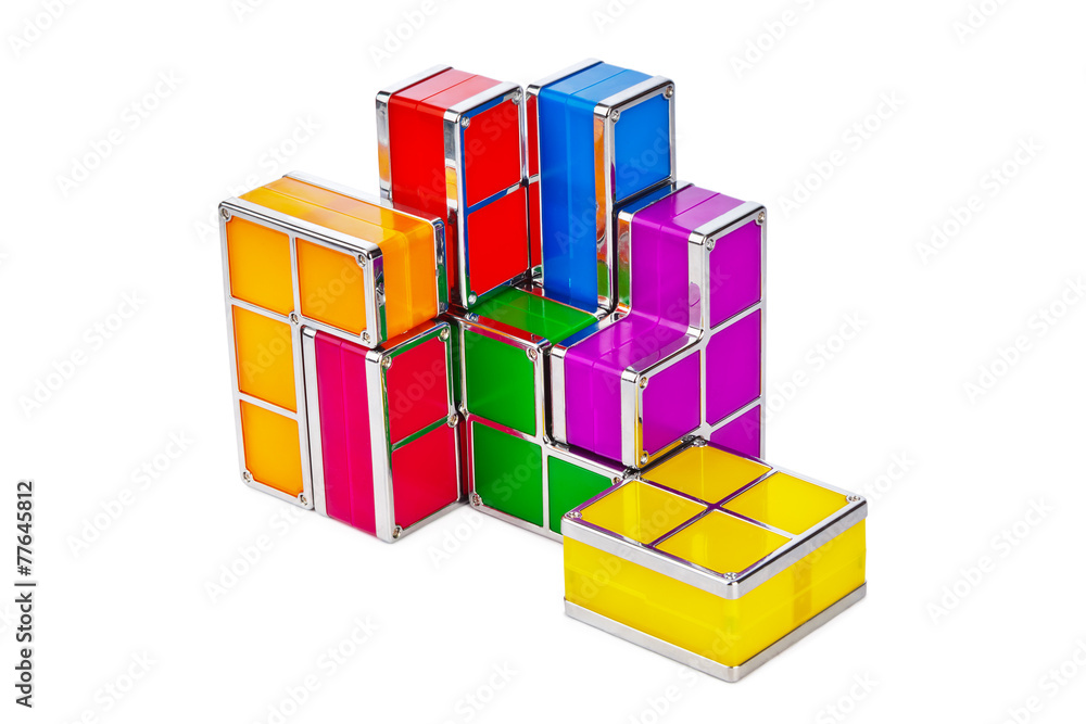 Obraz premium Tetris toy blocks