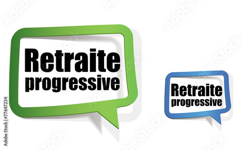 retraite progressive, rente
