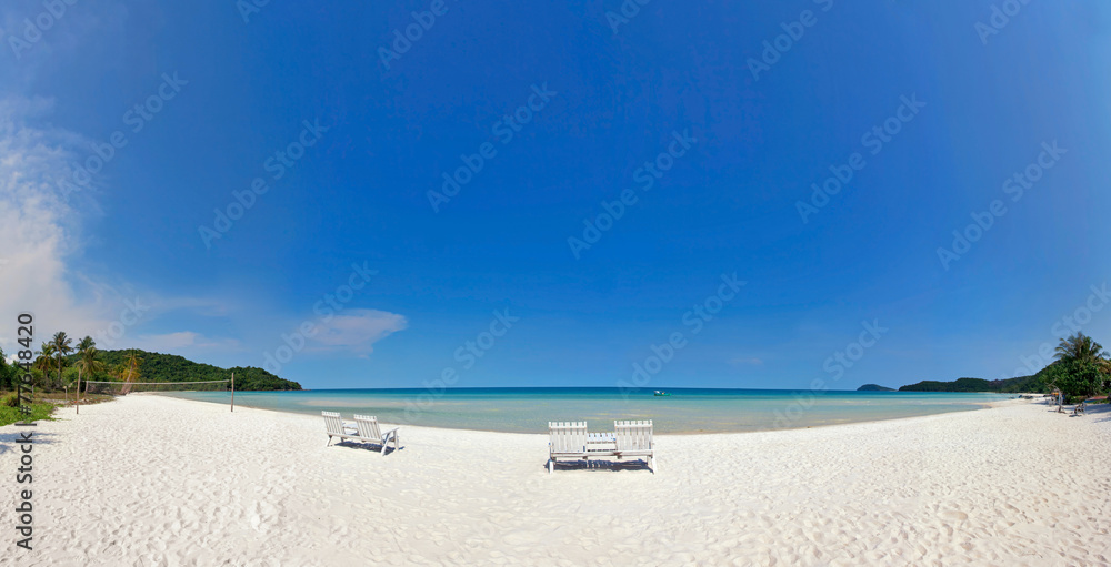 Fototapeta premium Exotic tropical beach.