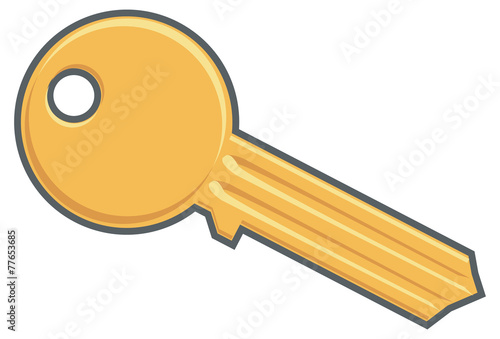 Gold key image