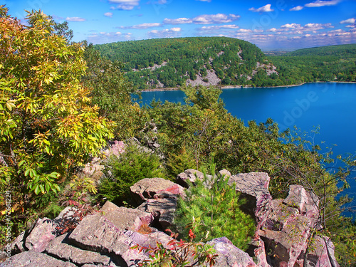 Obraz na płótnie Devils Lake State Park Wisconsin