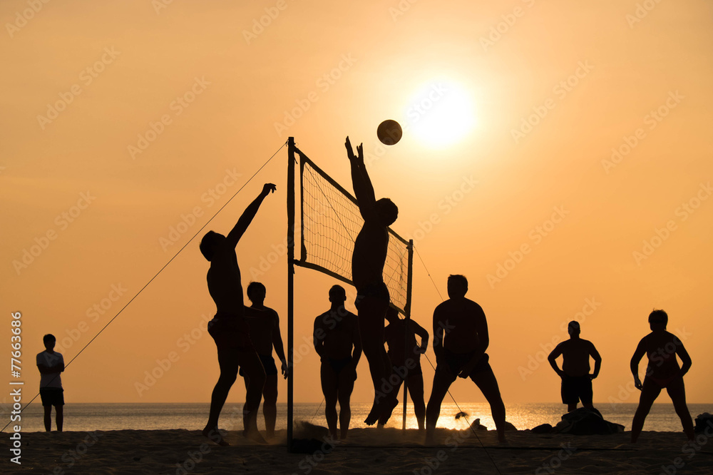 Fotografiet beach Volleyball
