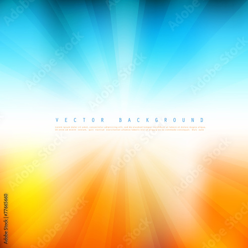 Vector Summer time background.