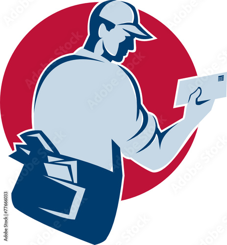 Mailman Postal Worker Delivery Man