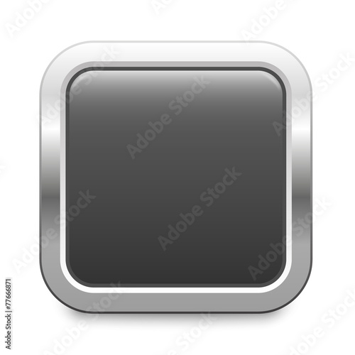 gray metallic button square template