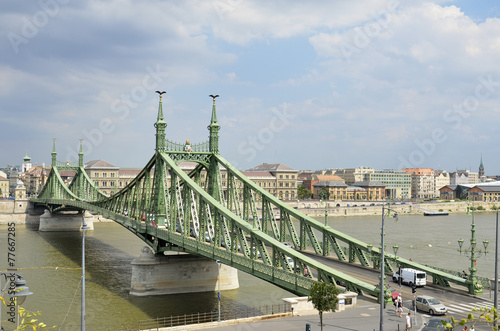 Ponte della Libetà, Budapest.