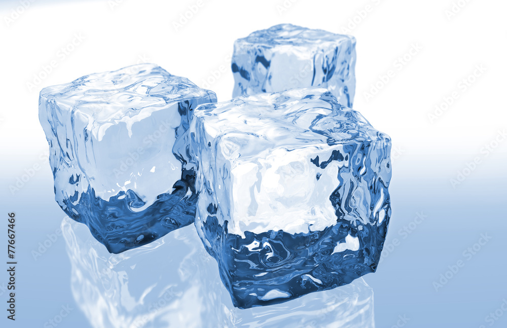 Obraz premium Ice cubes