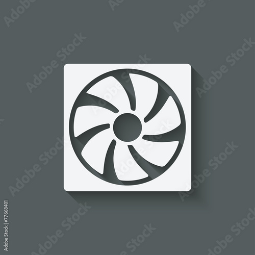 fan design symbol