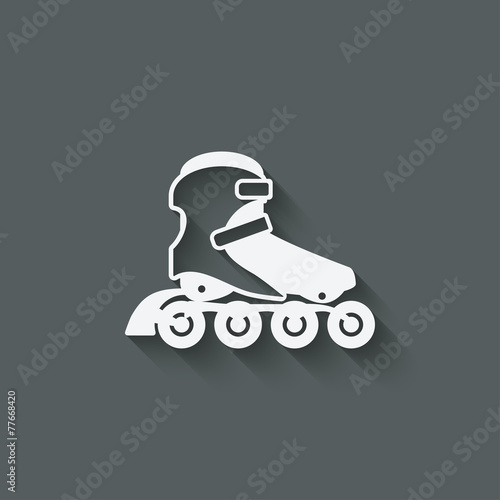roller skate symbol