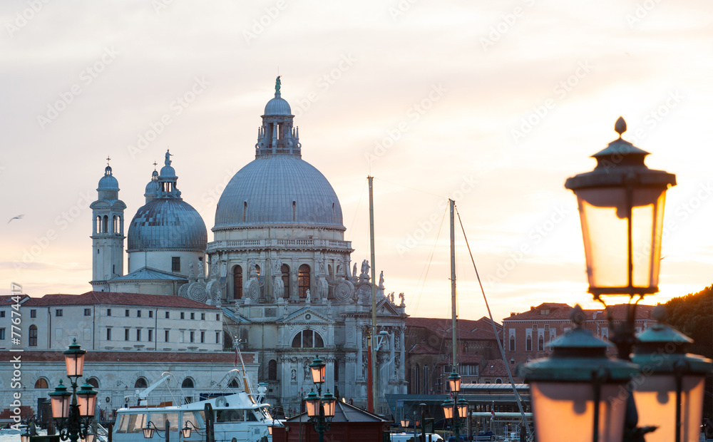 Fototapeta premium Dome of Santa Maria Della Salute, Venice
