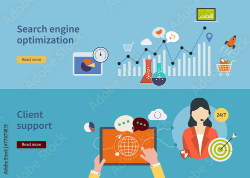 Market research icons