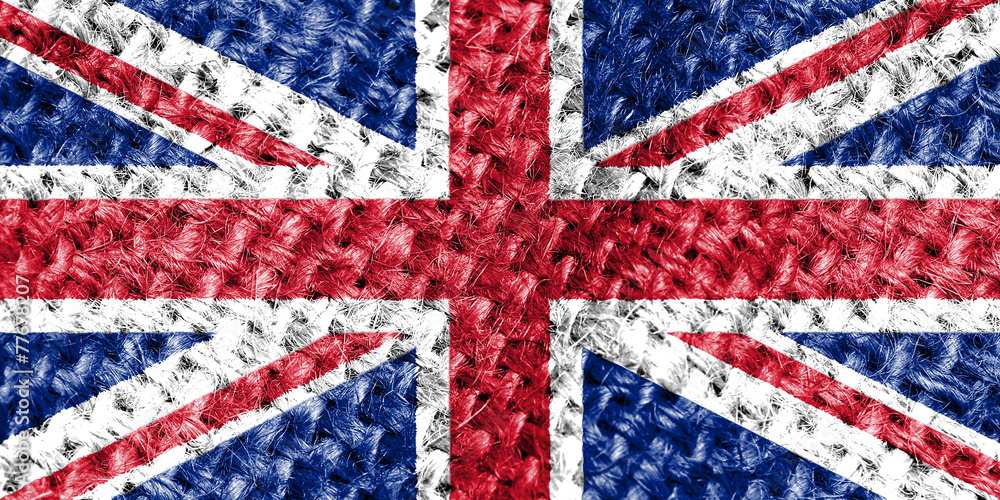 Waving flag of the United Kingdom Waving flag of the United Kingdom