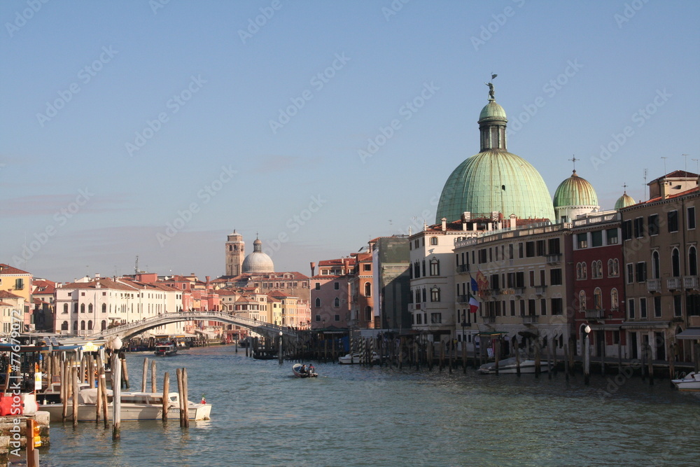 Panoramica de Venecia, Gran Canal